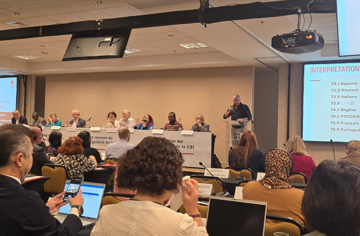 Reunião do Conselho Geral da CSI debate trabalho digno e mudanças sociais