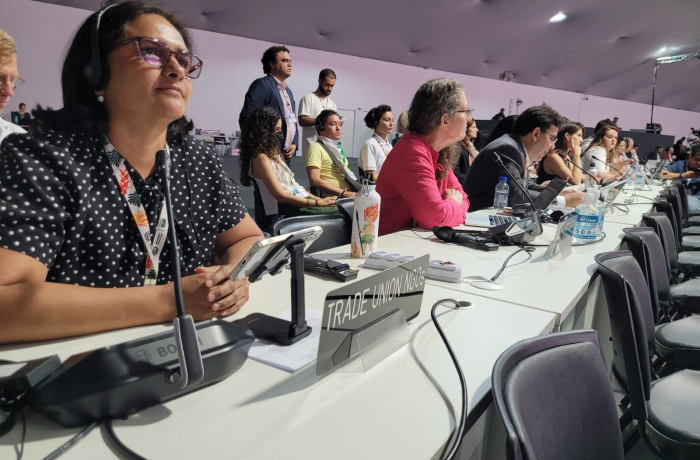 CUT representa sindicalismo global na plenária de abertura da COP30 em Belém