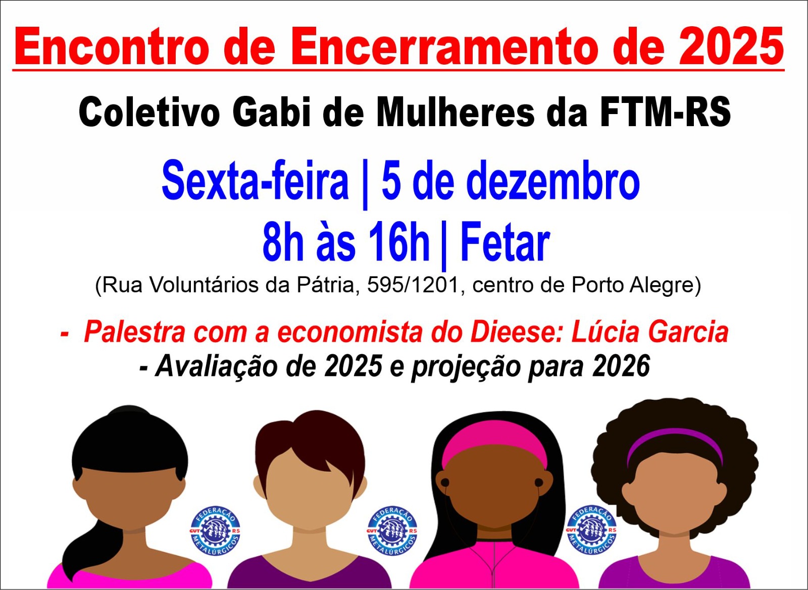 Coletivo Gabi de mulheres da FTM-RS promove encontro estadual na sexta, dia 5