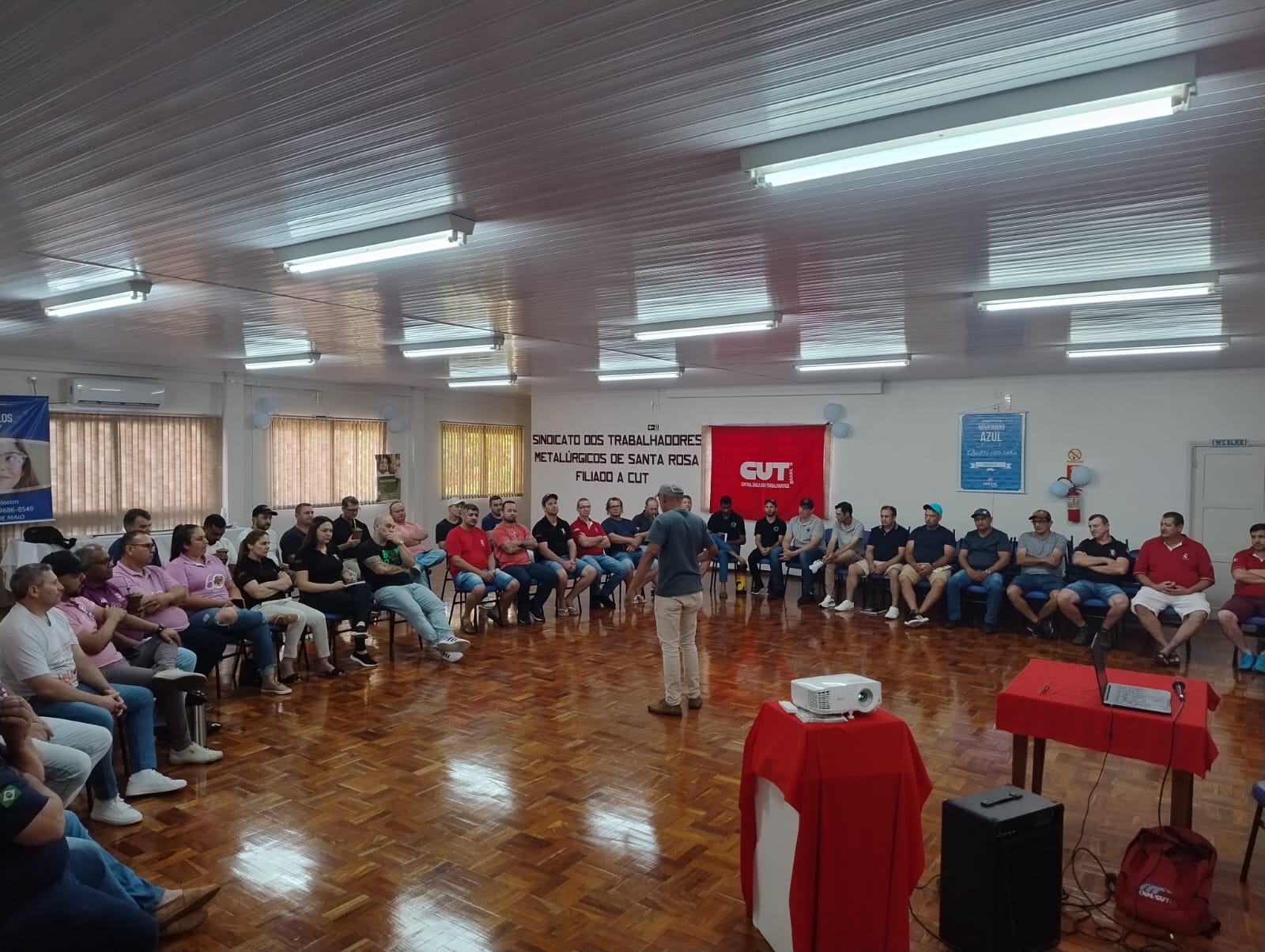 Dirigentes metalúrgicos da regional Missões participam de Formação da FTM-RS    