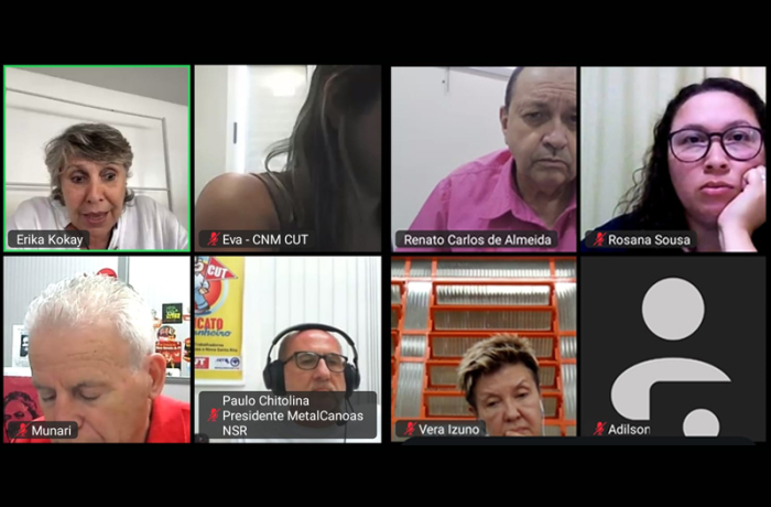 CNM/CUT discute Aposentadoria Especial com deputada federal Érika Kokay (PT-DF)