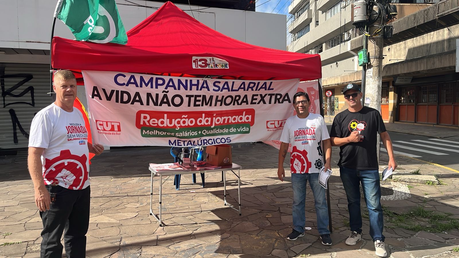 Metalúrgicos do RS voltam à Brasília e intensificam mobilização pela redução da jornada de trabalho e fim da escala 6x1