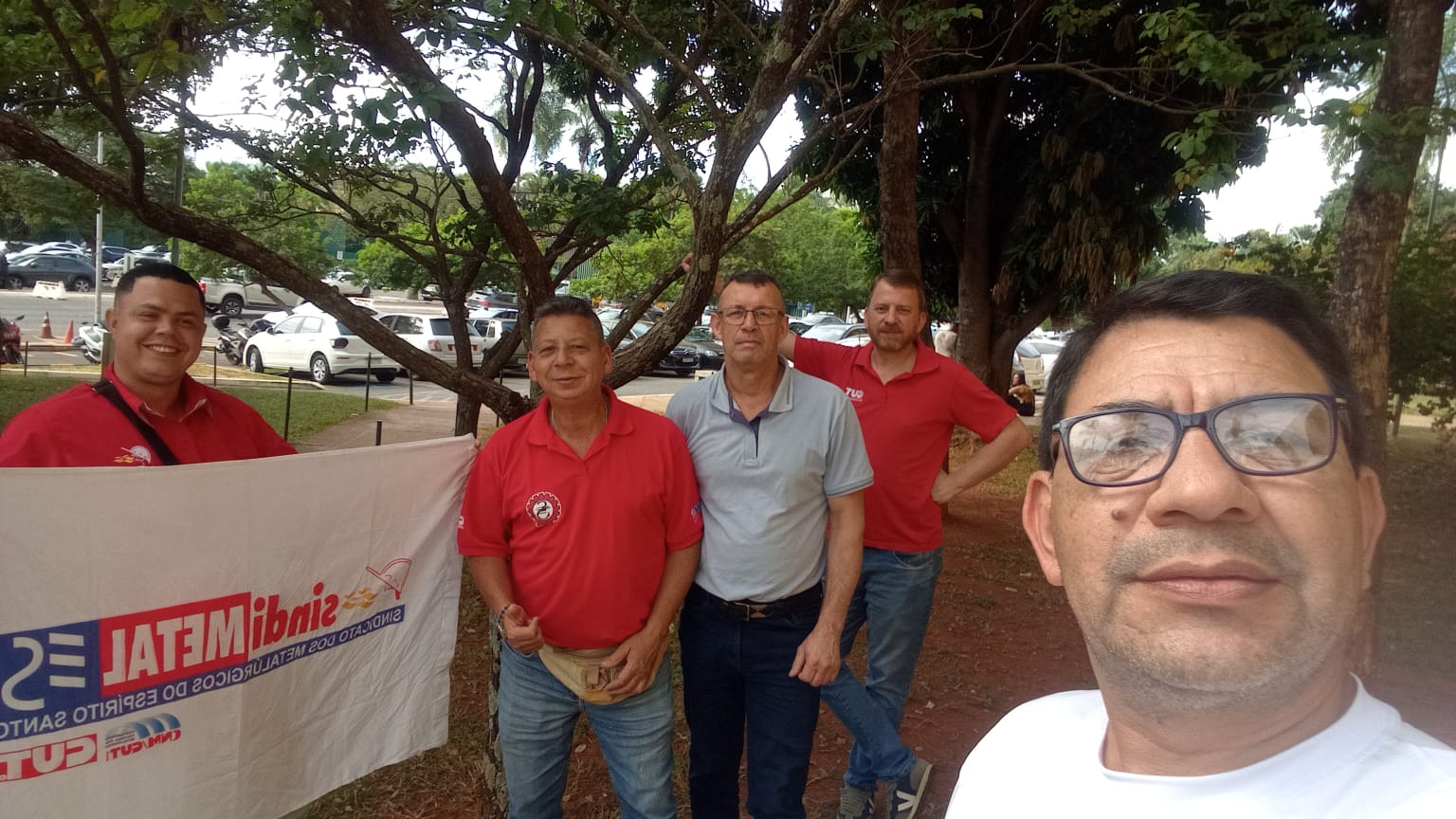 Em Brasília, metalúrgicos do RS estão na luta pela redução da jornada e fim da escala 6x1