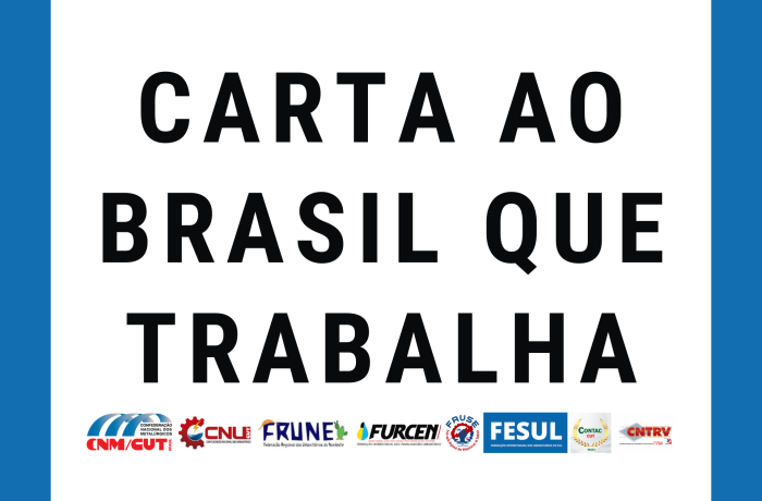 Carta ao Brasil que trabalha