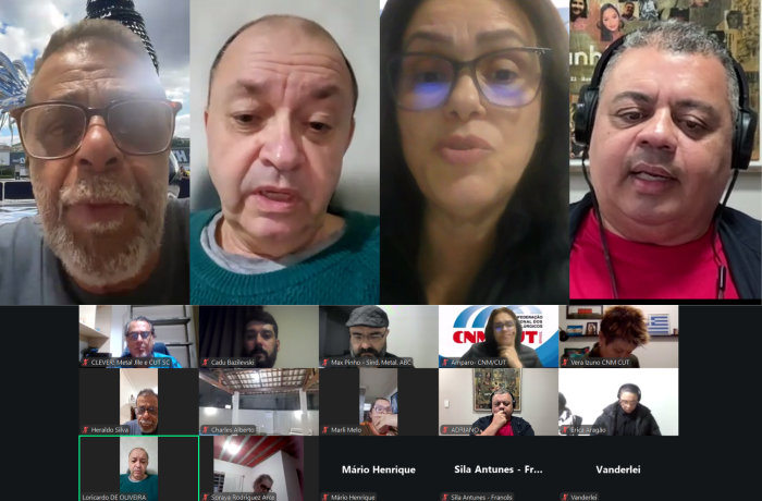 CNM/CUT realiza oficina sobre IA para dirigentes e comunicadores sindicais