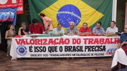 Diretoria do Sindicato dos Metalúrgicos de Pelotas é empossada