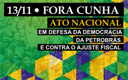 Frente Brasil Popular vai às ruas nesta sexta (13)