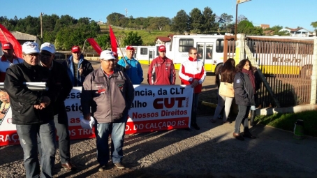 GREVE GERAL: Metalúrgicos param fábricas e acessos das principais vias do RS