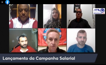 Lançada a campanha salarial 2022/2023 dos metalúrgicos da CUT-RS