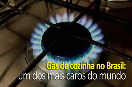 Famílias no sufoco: Gás de cozinha no Brasil é 25% mais caro que a média mundial