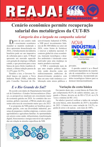 Boletim informativo da FTM-RS dá o ponta pé na campanha salarial 2024/2025