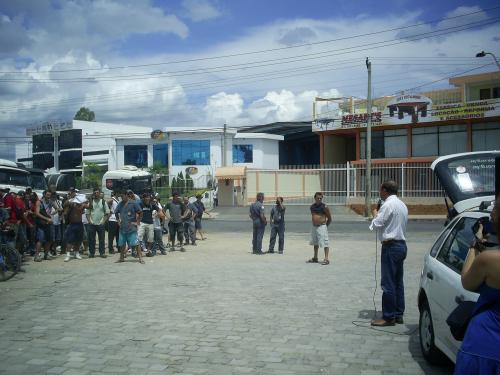 Mobilização na Zamprogna  