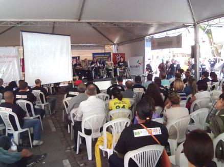 Movimento Sindical promove palestra enfocando saúde e segurança