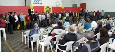 Porto Alegre: Chapa Única promete manter unidade, força e combatividade da direção CUTista