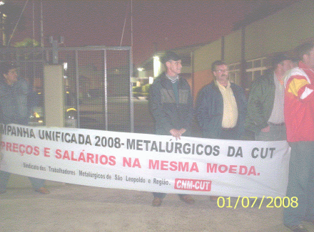 Paralisação Na Gedore Marca Início Da Campanha Em São Leopoldo